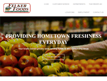 Tablet Screenshot of felkerfoods.com